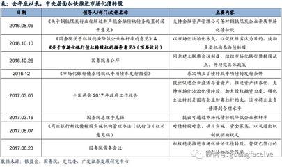 去杠杆危机下的金融药方 企业自有资金投资逻辑与债转股主线分析